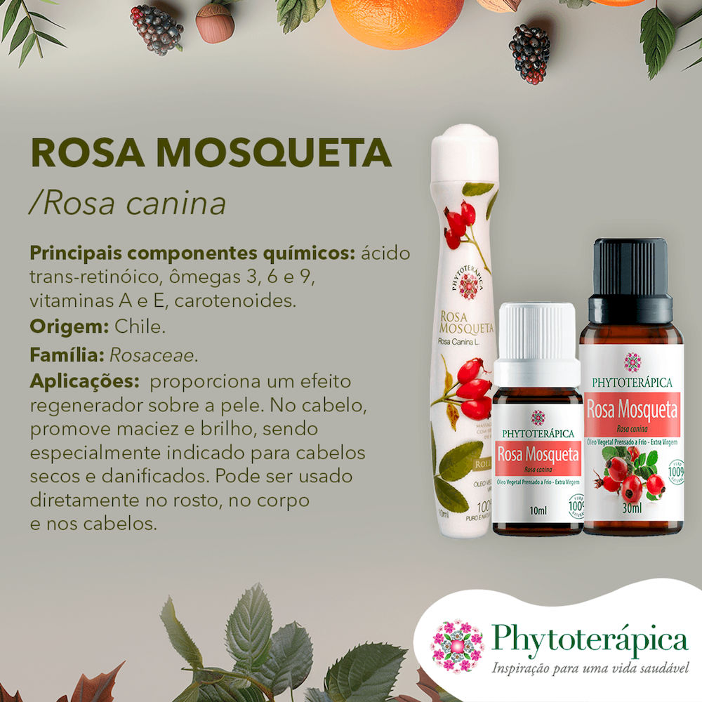 Óleo Vegetal de Rosa Mosqueta Phytoterápica 30ml