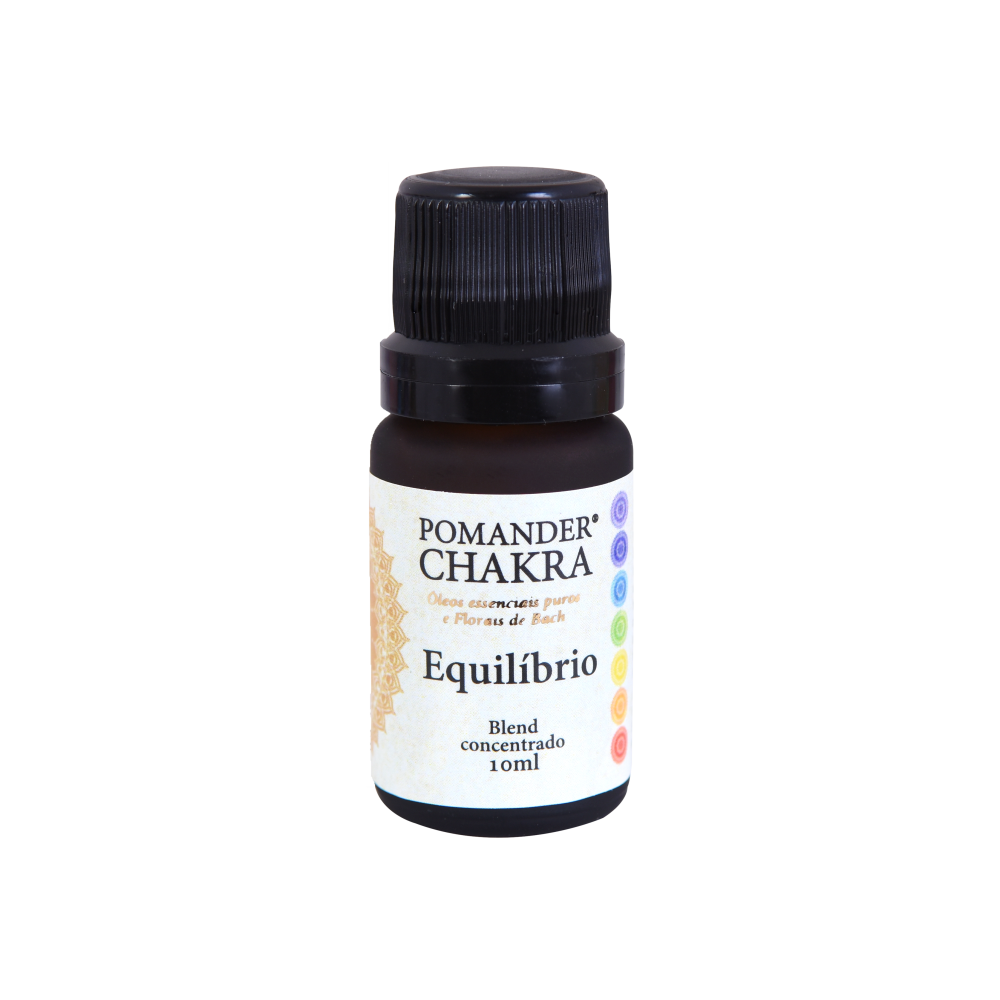 Pomander Chakra Equilíbrio Blend Concentrado 10ml - Óleos Essenciais e Florais de Bach