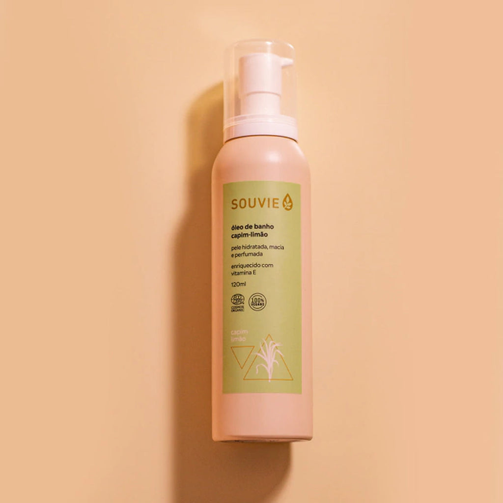 Óleo de Banho Capim-Limão Souvie 120ml