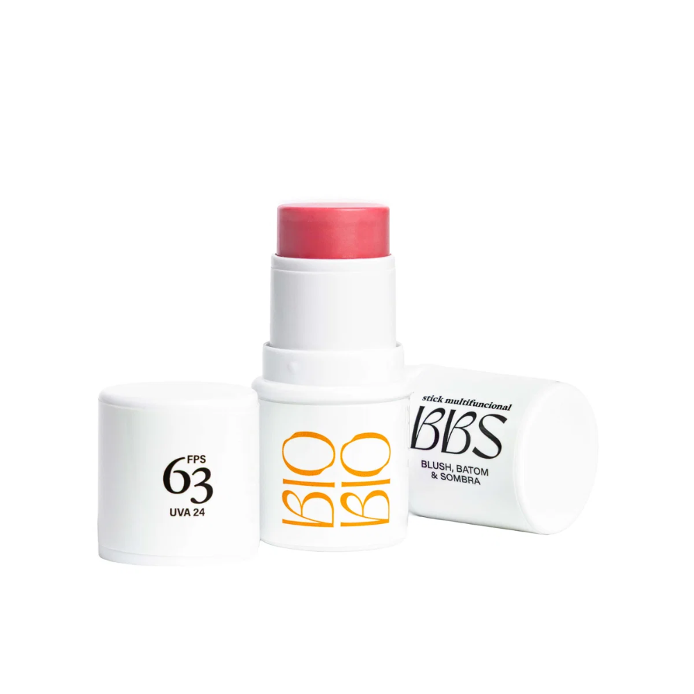 BBS 4X1 Biobio Blush, Batom E Sombra Fps 63 Tutti-Fruti