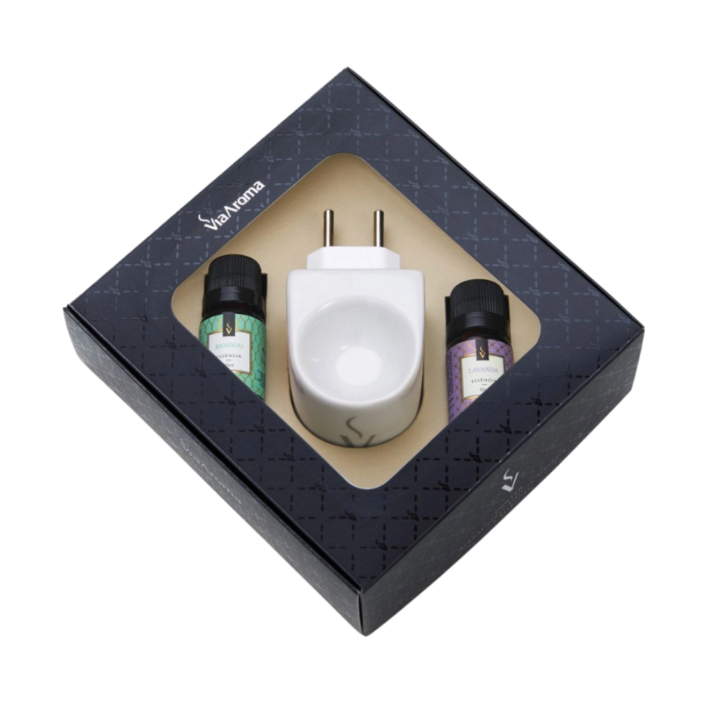Kit Aromatizador Original Essências Bamboo e Lavanda