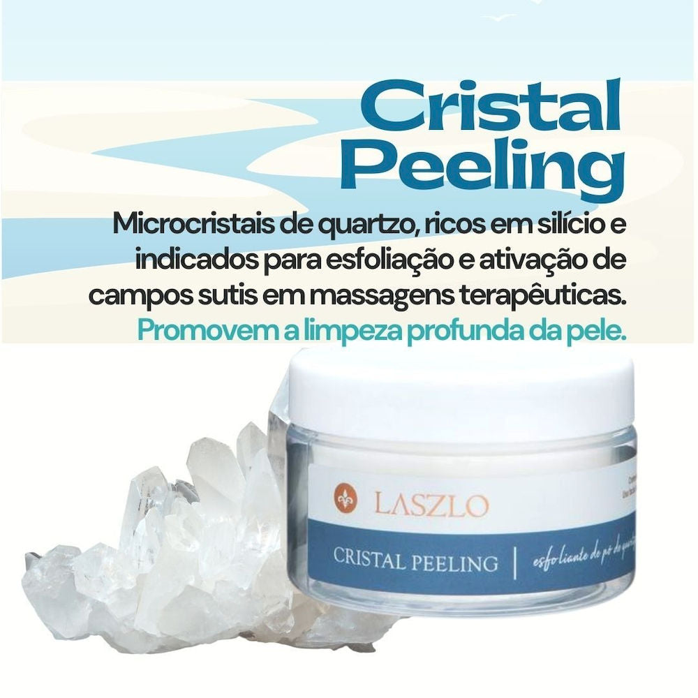Creme Esfoliante Corporal Laszlo Peeling de Cristal 240g