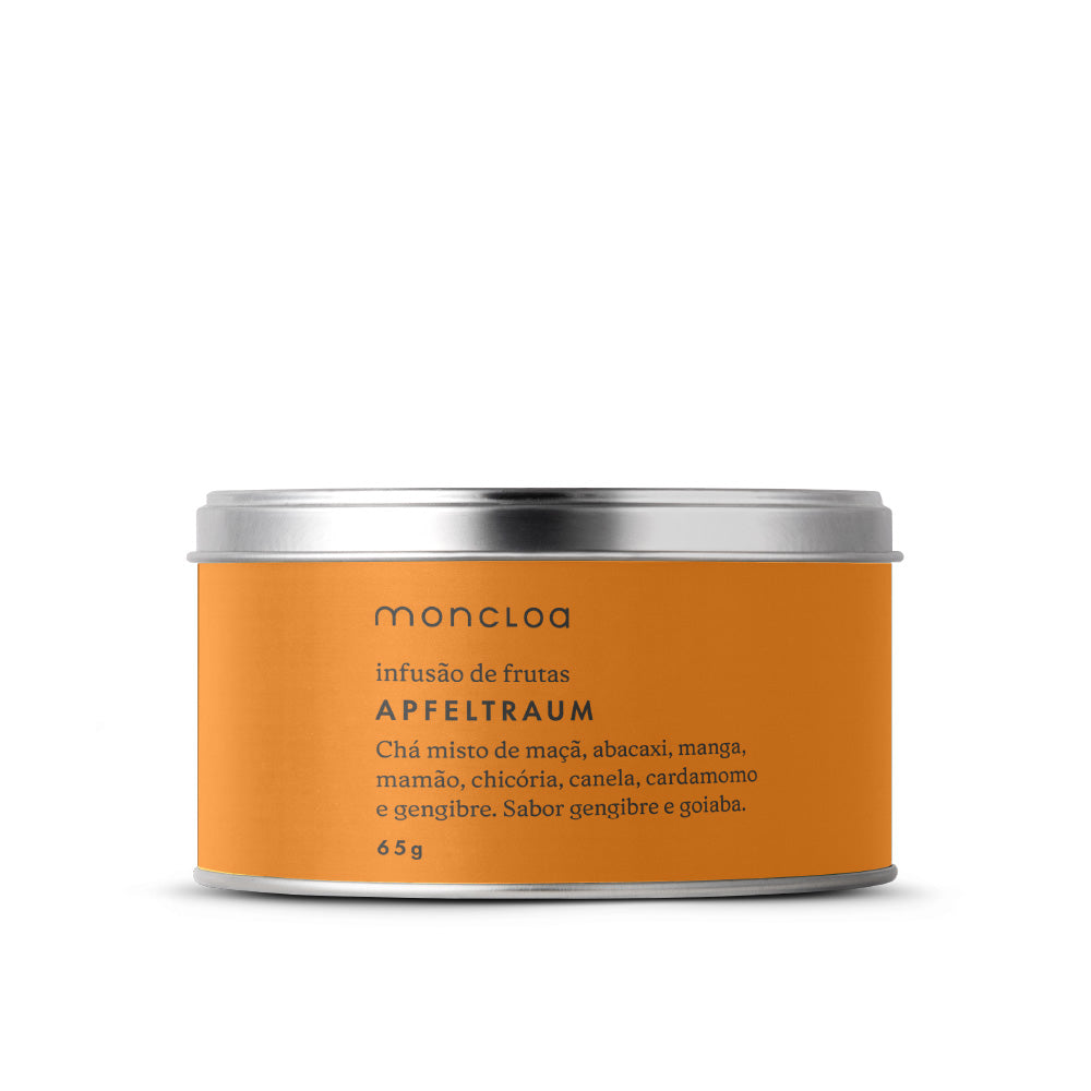 Chá Infusão de Frutas Apfeltraum Moncloa Lata 65g