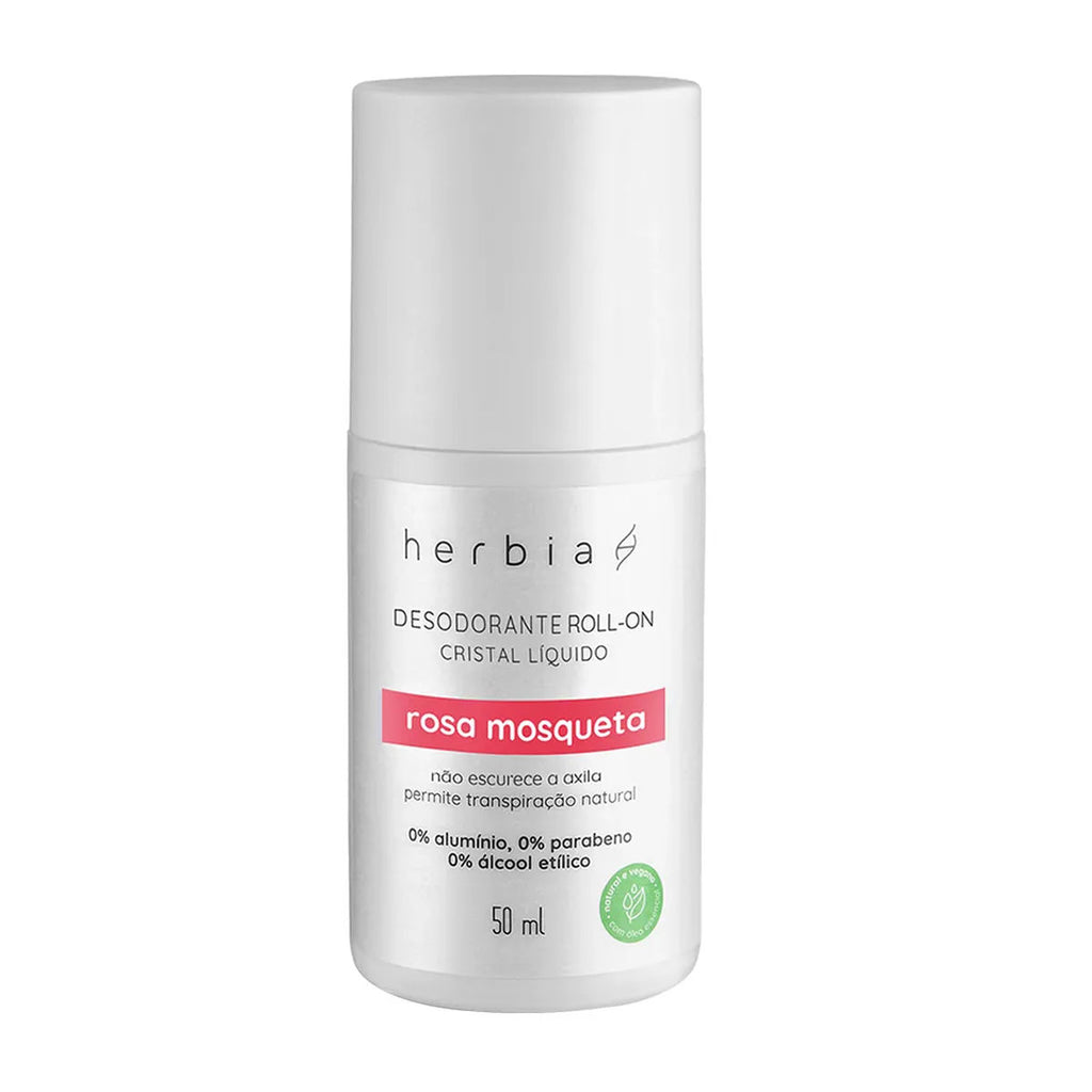 Desodorante Roll-On Rosa Mosqueta Herbia 50mL