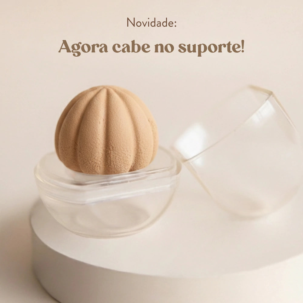 Base Solida Multifuncional 3 em 1 AmoKarite Cor AK 3.5 Natural Vegana