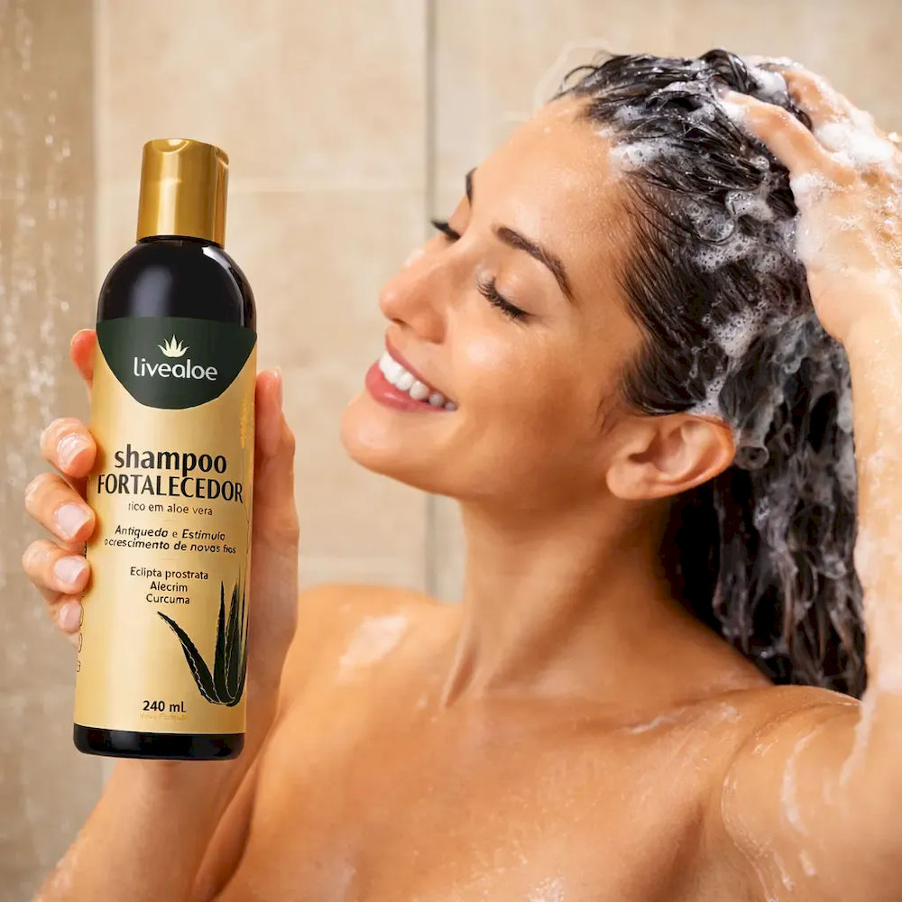 Shampoo Fortalecedor Livealoe 240ml