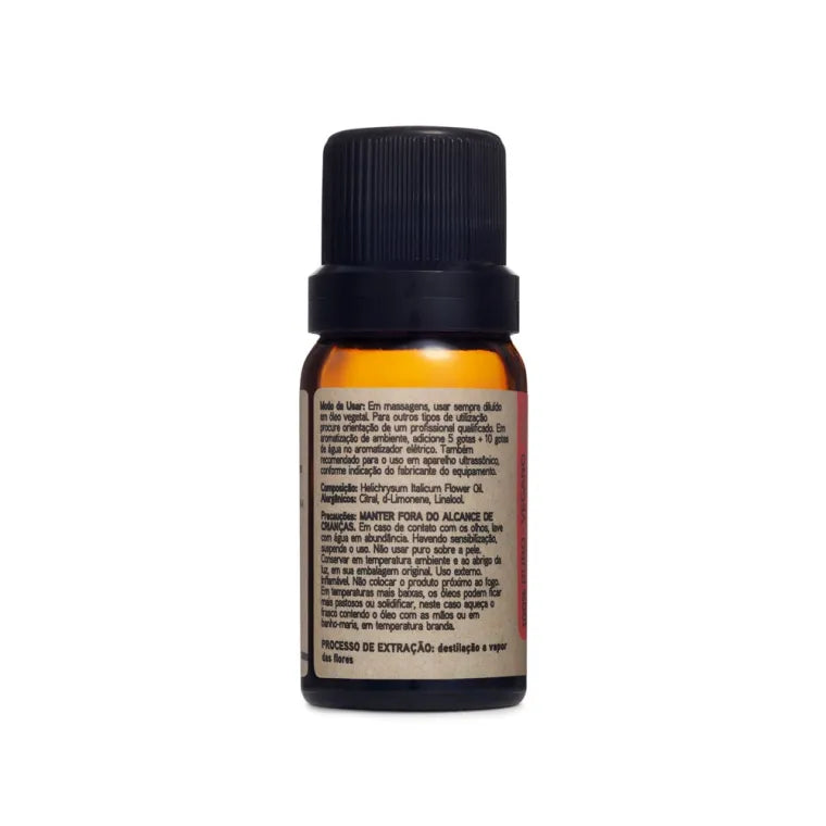 Oleo Essencial Immortelle Via Aroma 3ml 100% Puro Helichrysum