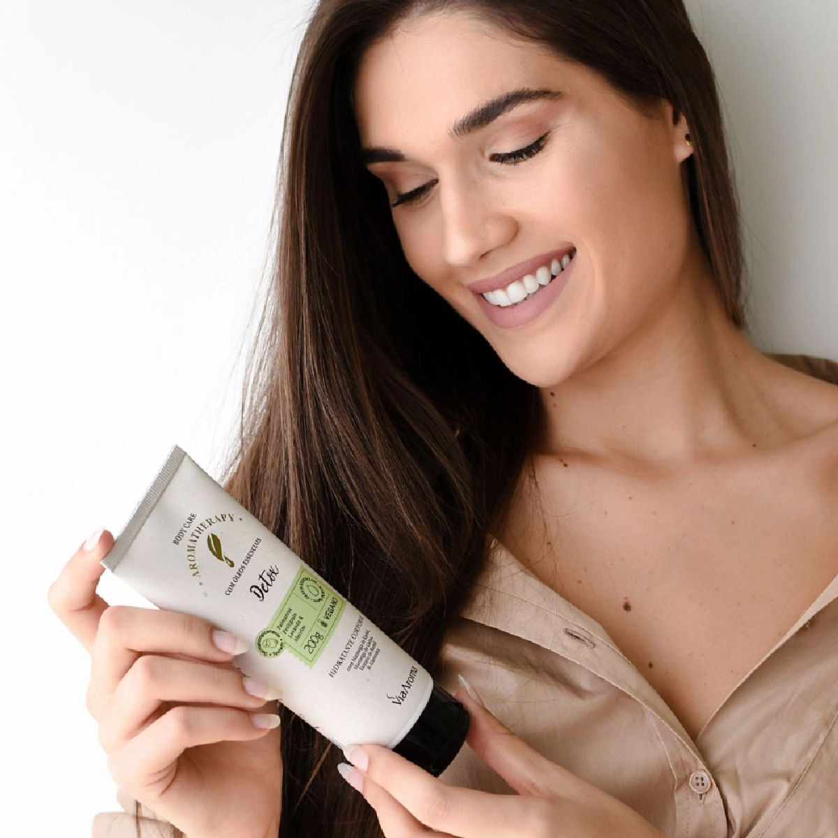 Hidratante Corporal Detox Aromatherapy 200g Via Aroma