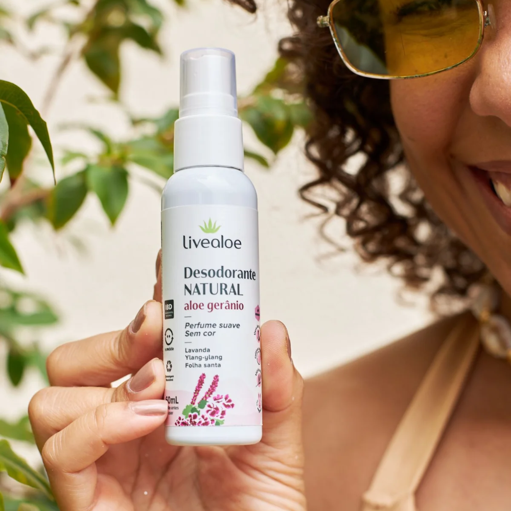 DESODORANTE NATURAL ALOE GERANIO 60ML Livealoe