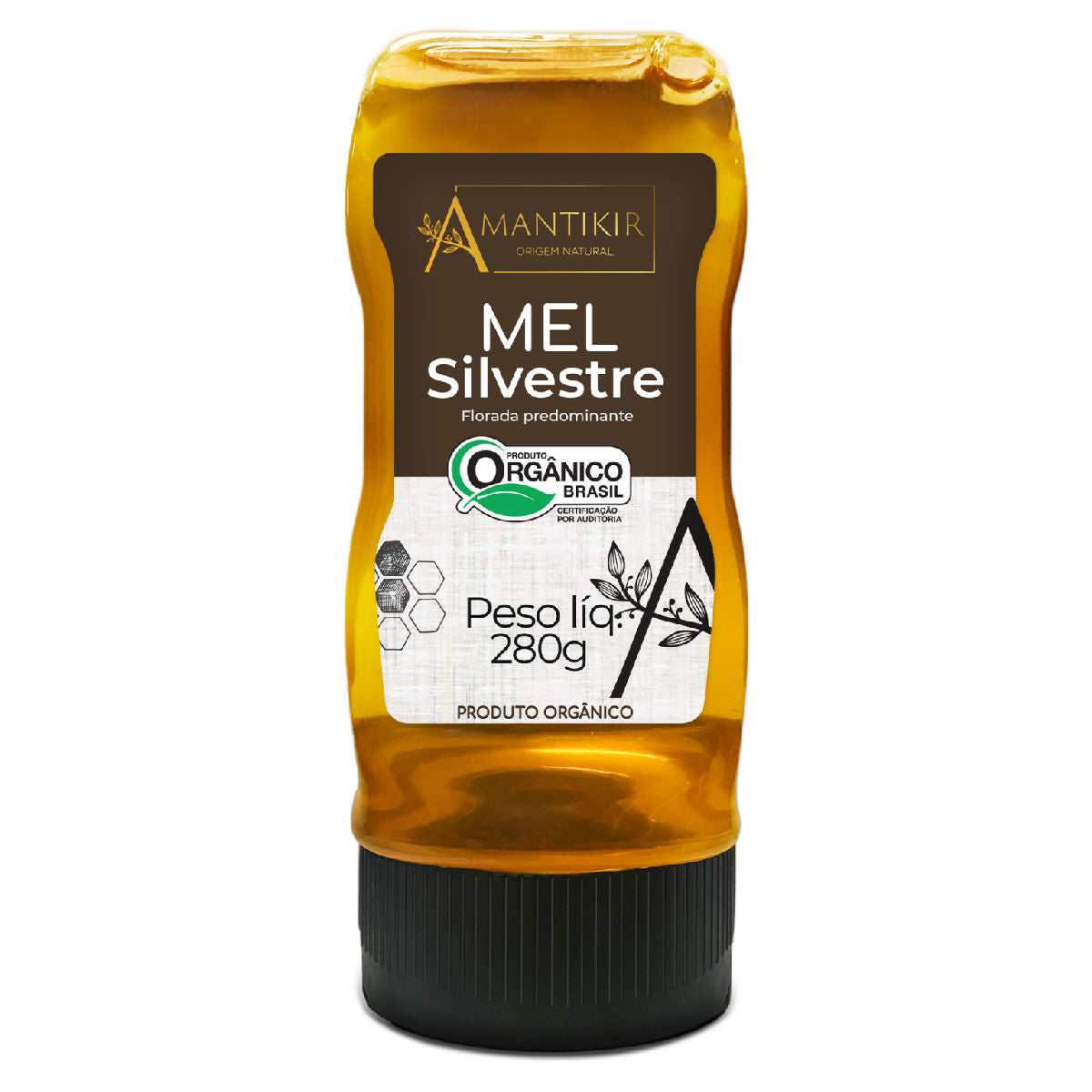 Mel Silvestre Orgânico Amantikir 280g