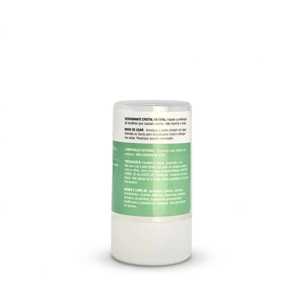 Desodorante Cristal Natural e Vegano Herbia 120g
