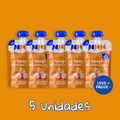 Kit 5 uni Papapa Papinha Frango, Grao-de-Bico e Vegetais Sem Sal 120g +6 Meses