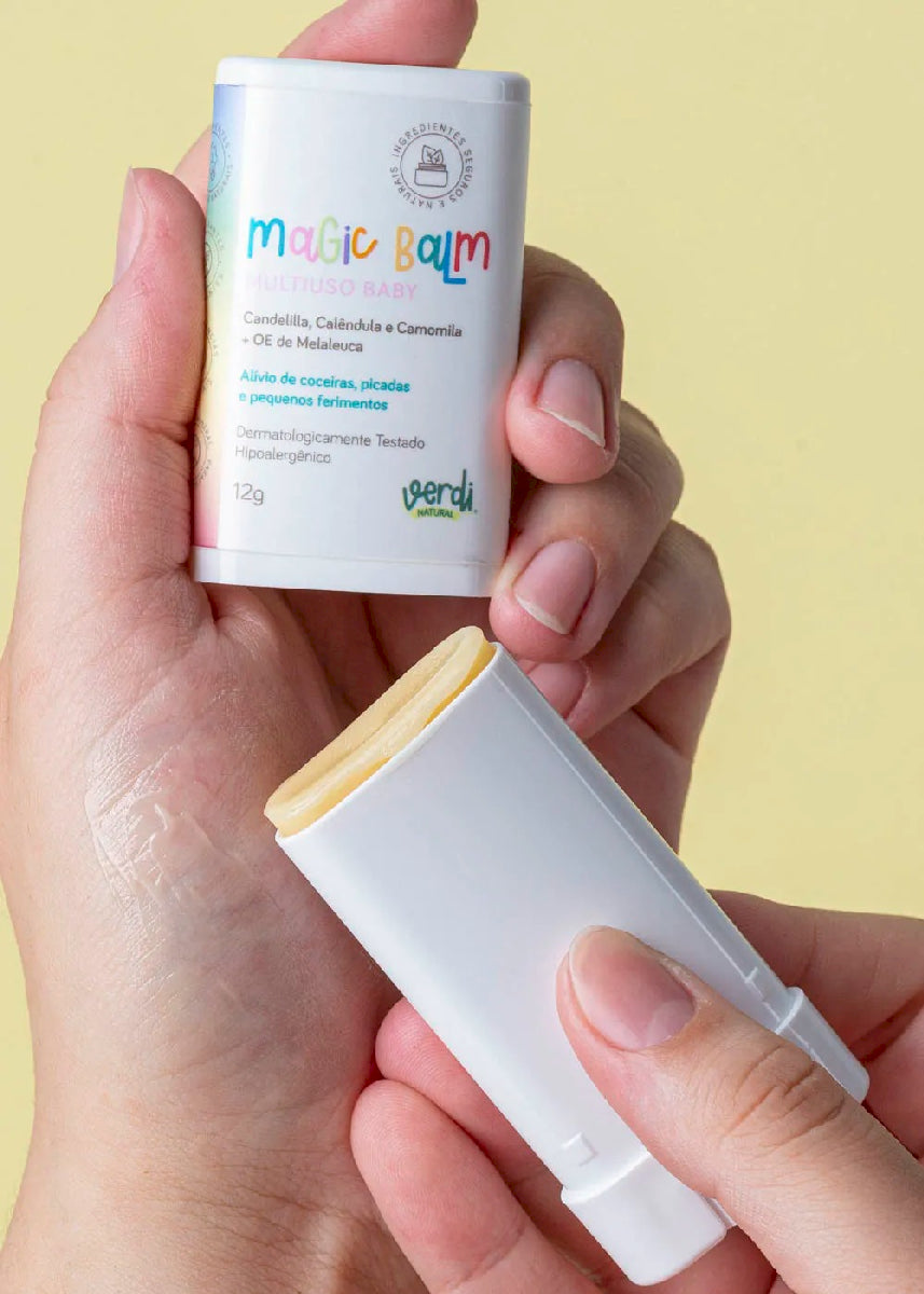 Magic Balm Multiuso Baby Bálsamo Para Alívio de Picadas e Coceiras