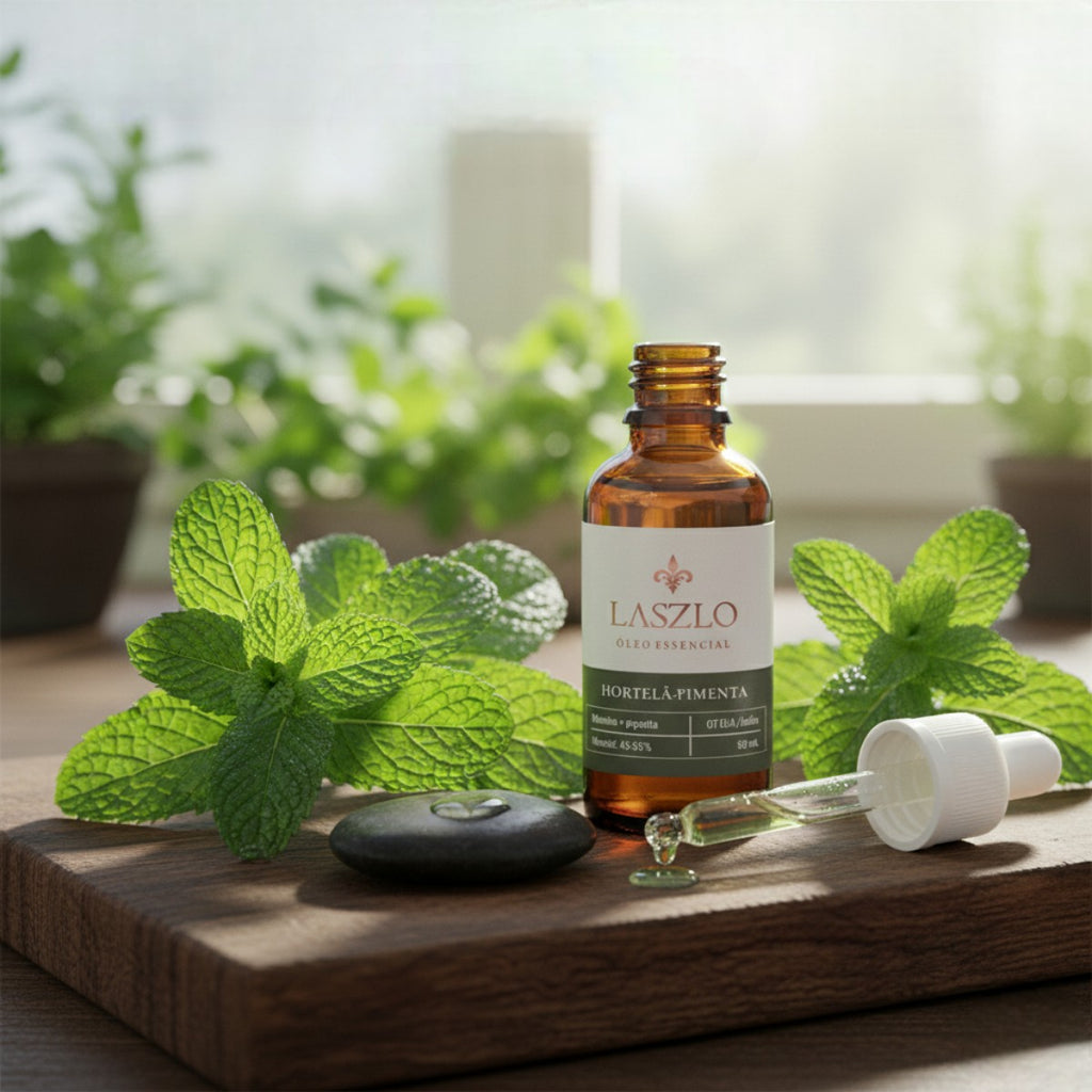 Óleo Essencial Hortelã-Pimenta GT EUA/Índia Laszlo 50ml