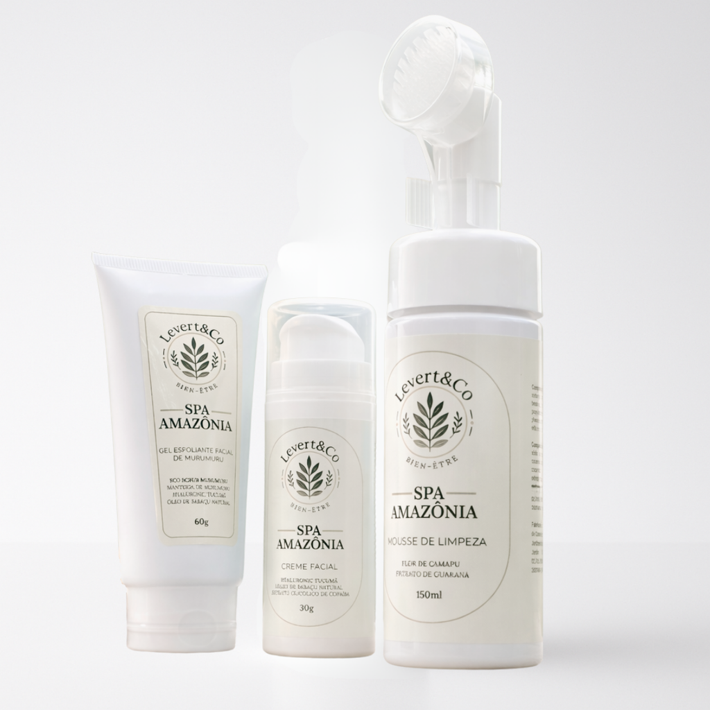 Kit SPA Amazônia – Cuidado Completo para Pele com Poder da Natureza (Incluso Necessaire)