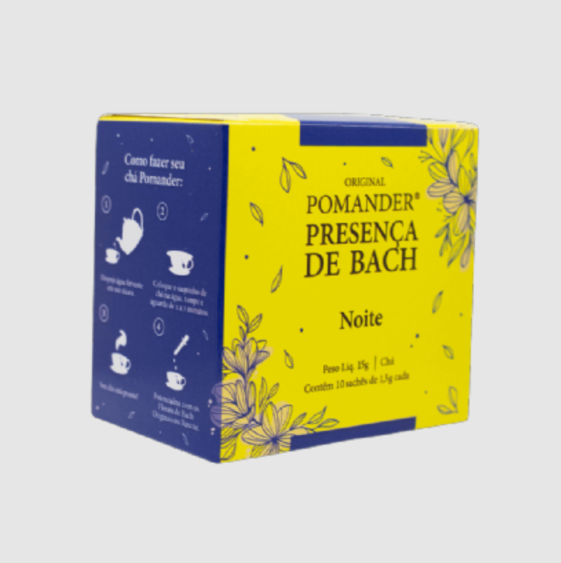 Pomander Chá Presença de Bach Noite – 15g (10 sachês)