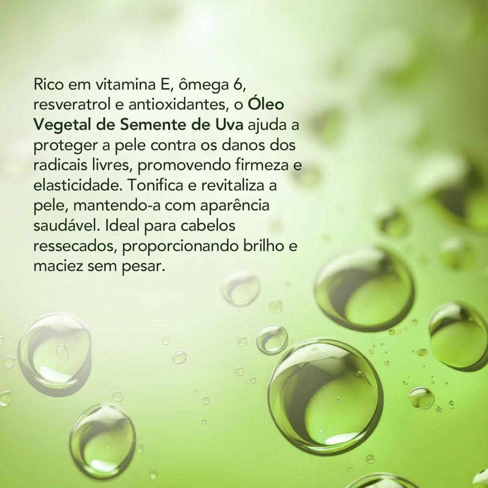 Óleo Vegetal de Semente de Uva Phytoterápica 50ml