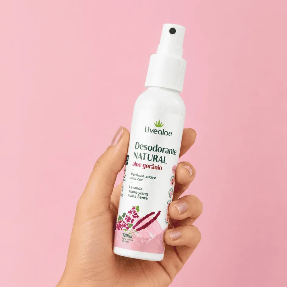 DESODORANTE NATURAL ALOE GERANIO 60ML Livealoe