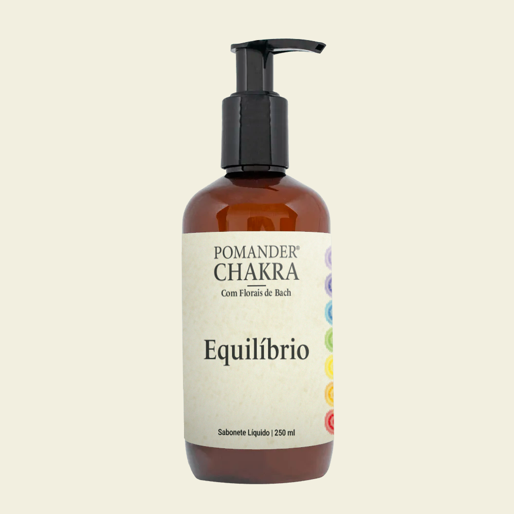 Sabonete Líquido Pomander Chakra Equilíbrio 250ml com Óleos Essenciais e Florais de Bach
