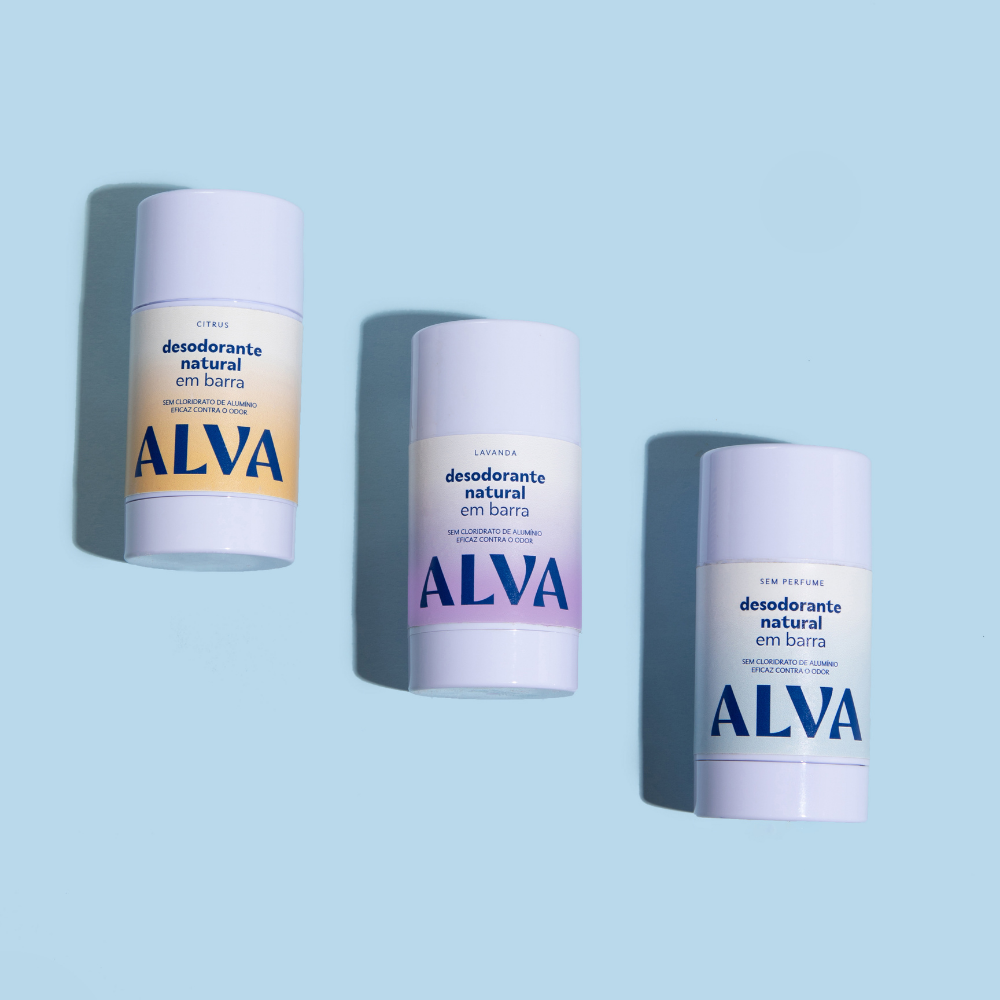 Desodorante em Barra Lavanda Vegano 55g Alva