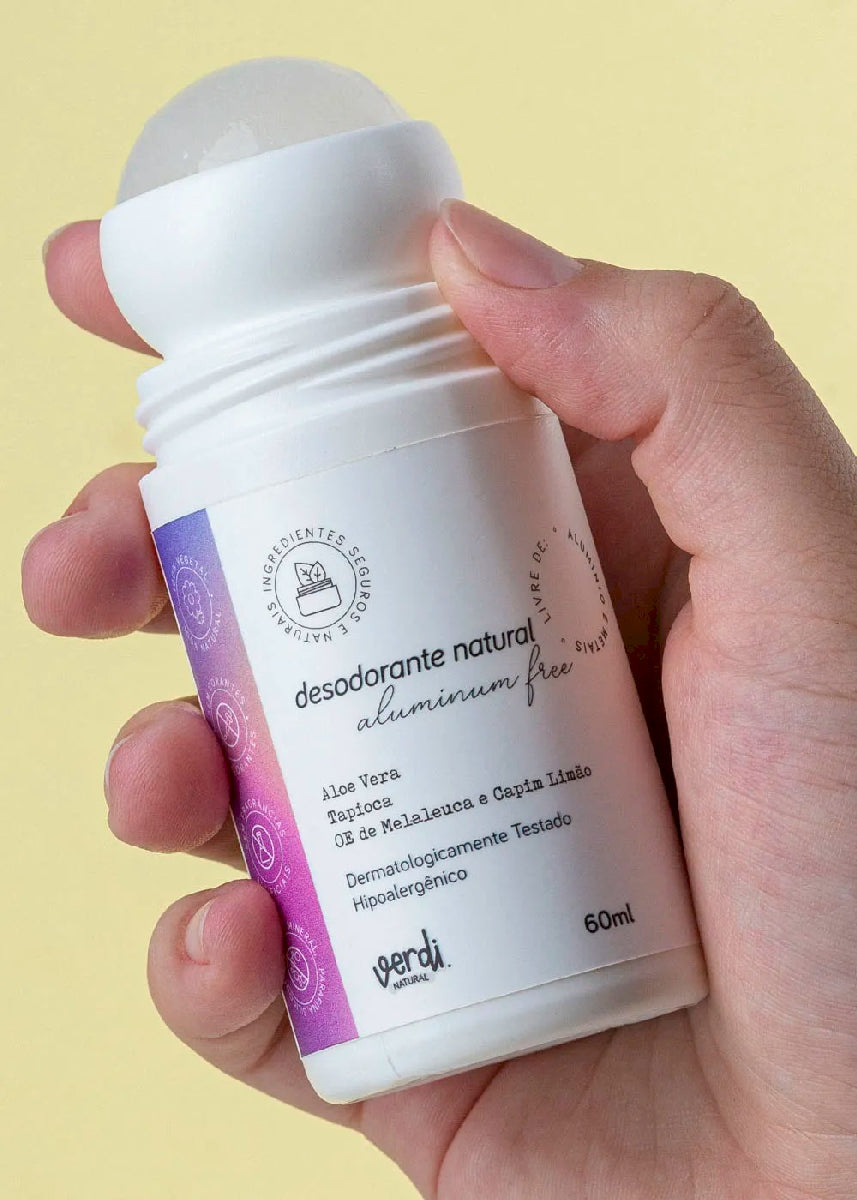 Desodorante Natural Sem Alumínio Verdi Natural 60g