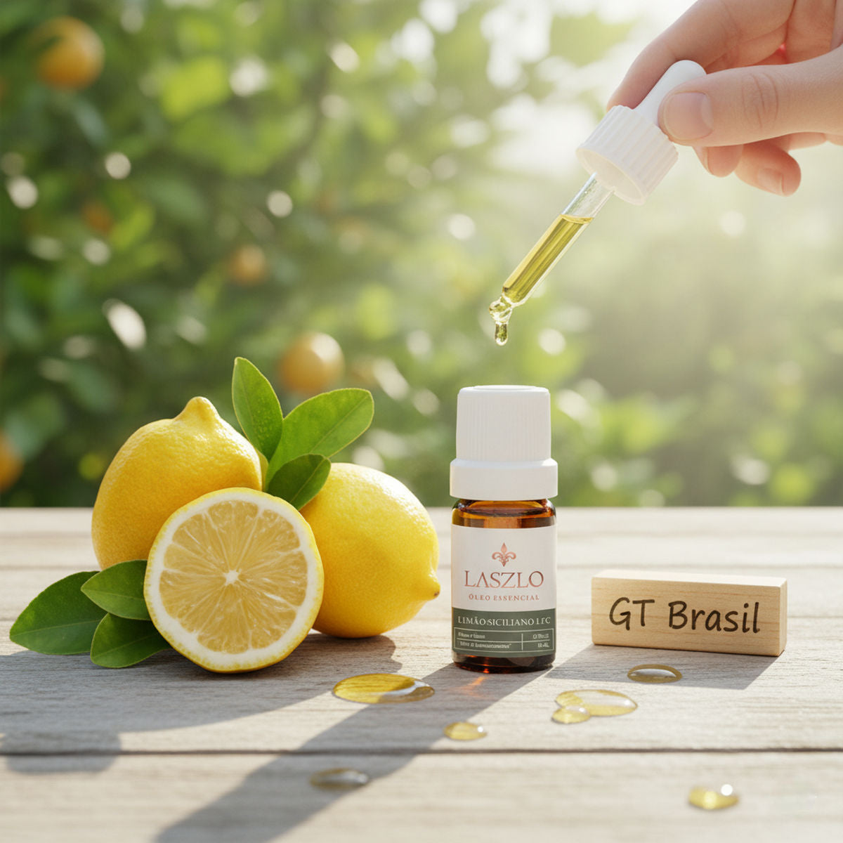 Óleo Essencial Limão-Siciliano 5x GT Brasil Laszlo 5ml