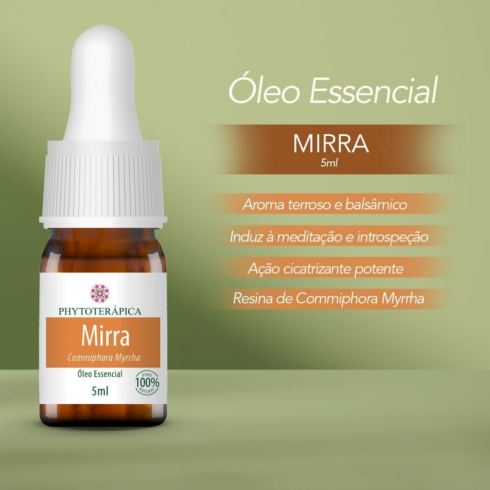 Óleo Resina de Mirra Phytoterápica 5ml
