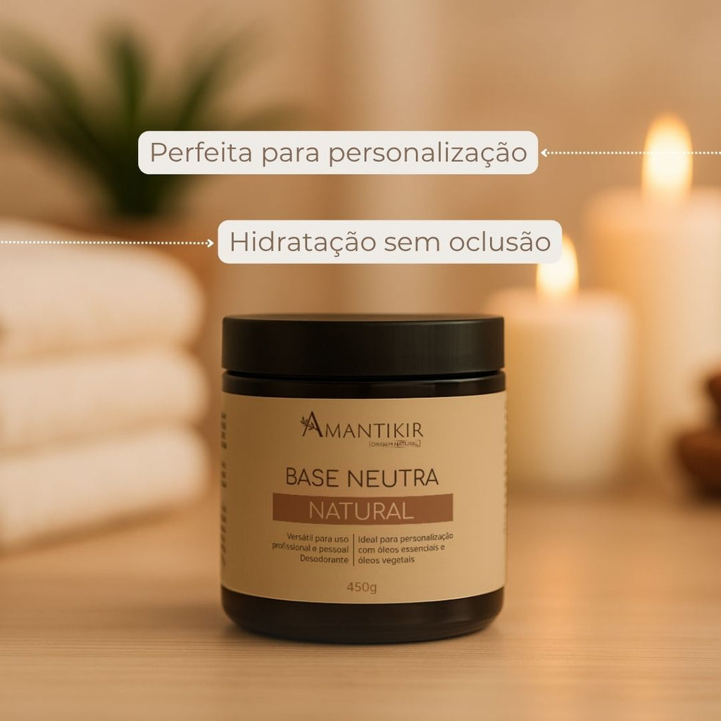 Base Neutra Natural 450 g - AMANTIKIR