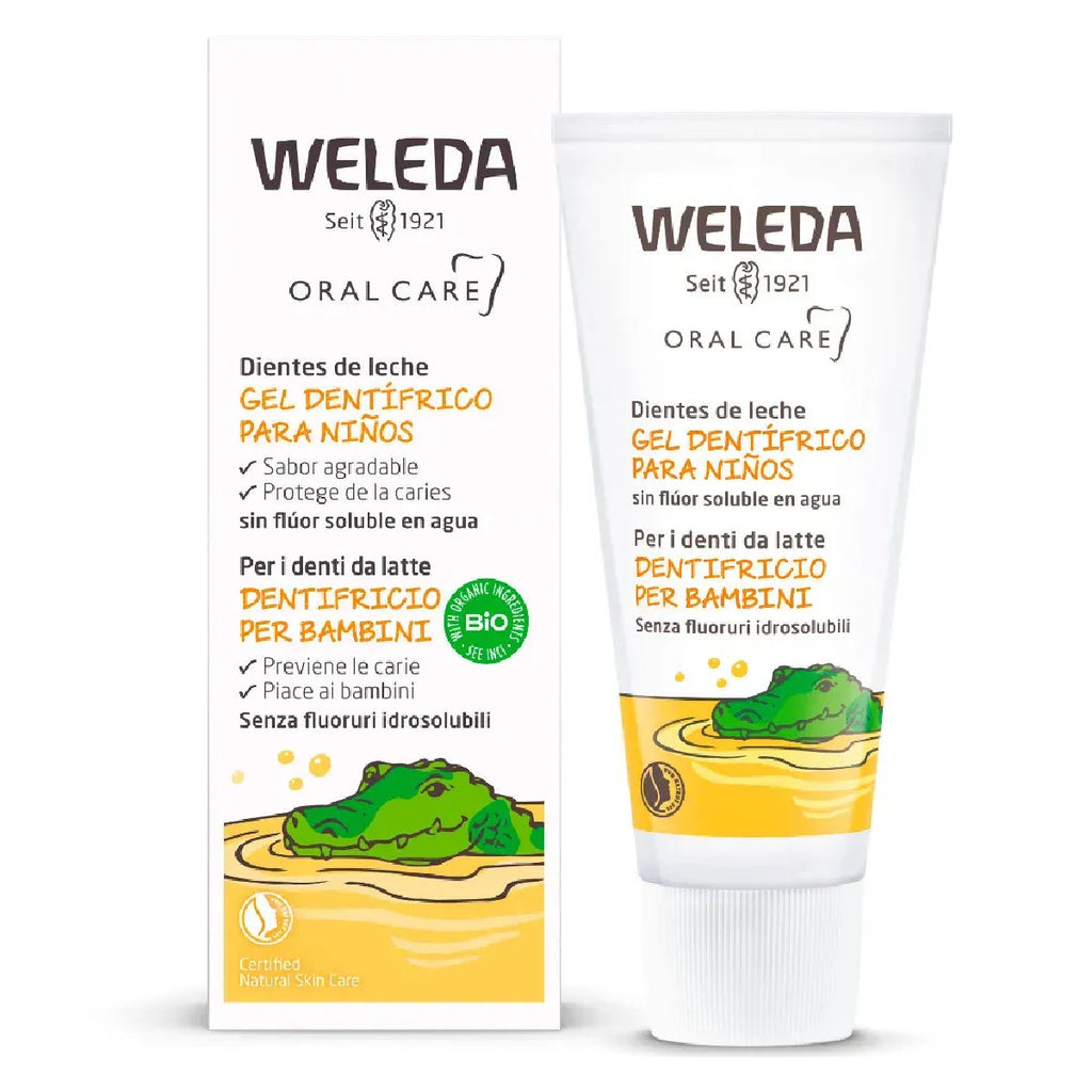 Gel Dental Infantil Weleda Sem Flúor 50ml