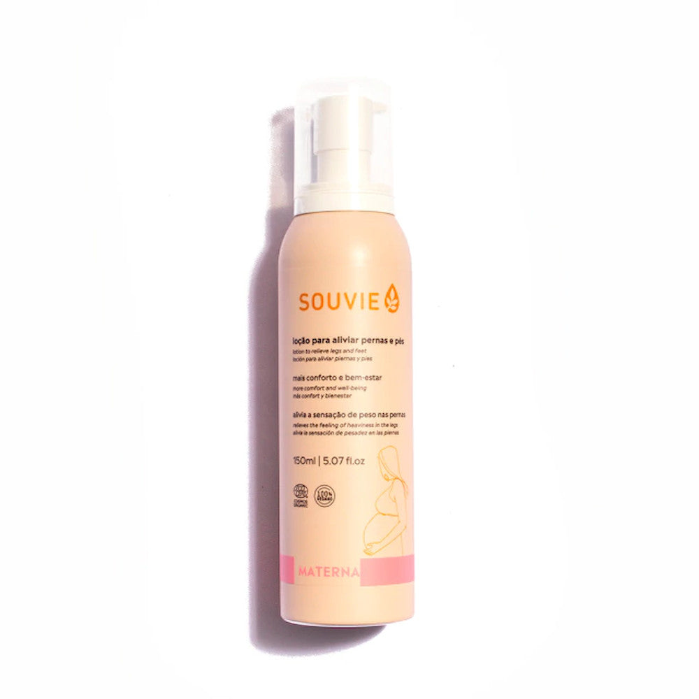 Loção Para Aliviar Pernas e Pés Souvie Materna 150ml