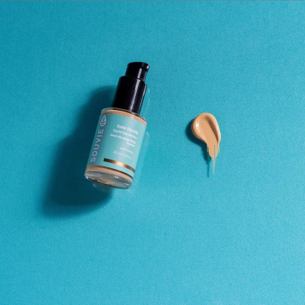 Base Líquida Orgânica Souvie Cor 30 Castanha 30ml