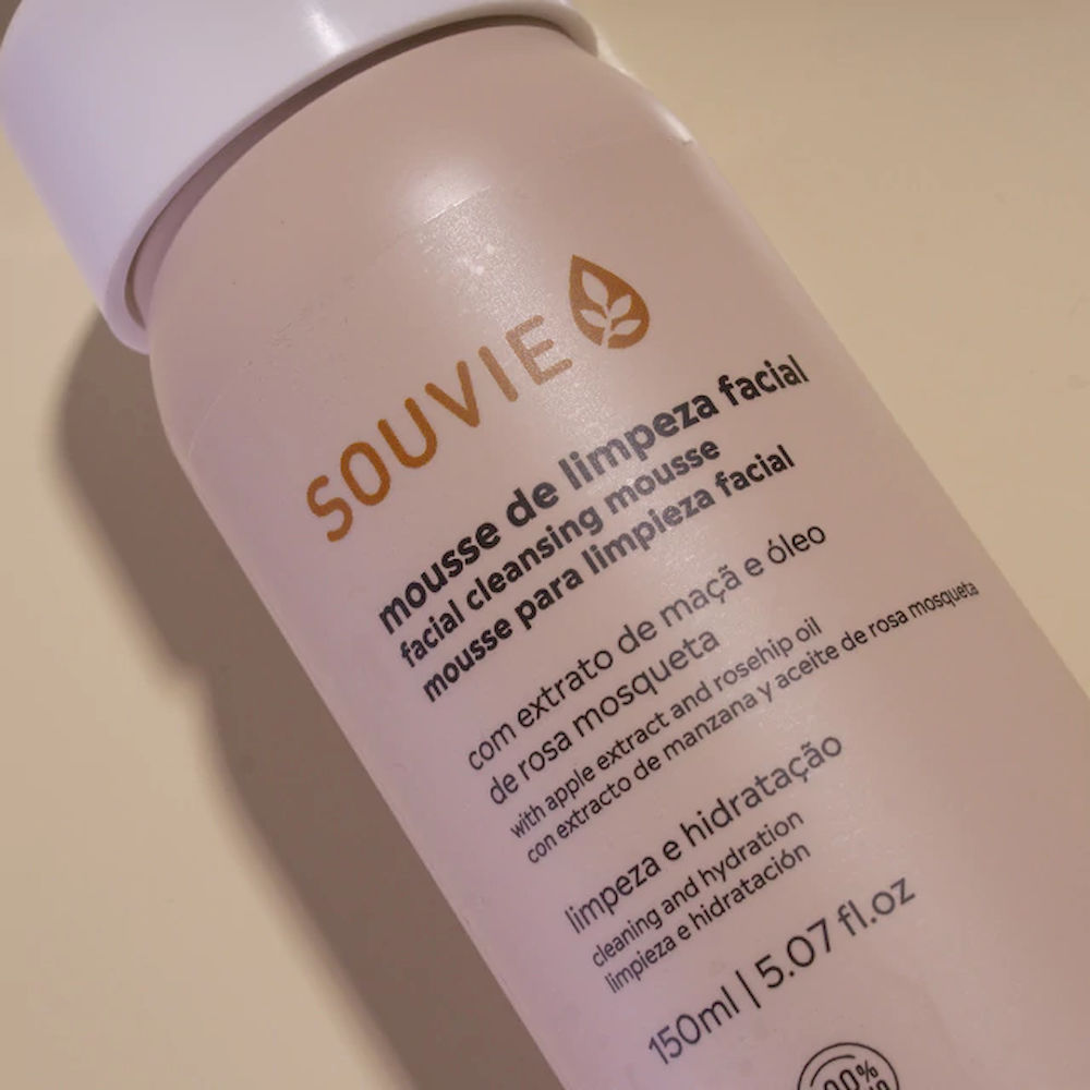 Mousse de Limpeza Facial 45+ Souvie 150ml