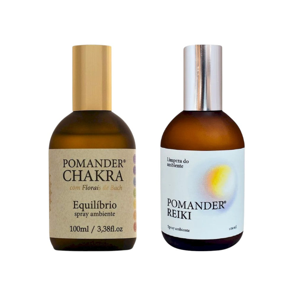 Kit Harmonização Energética Pomander - Chakra Equilíbrio + Reiki Spray