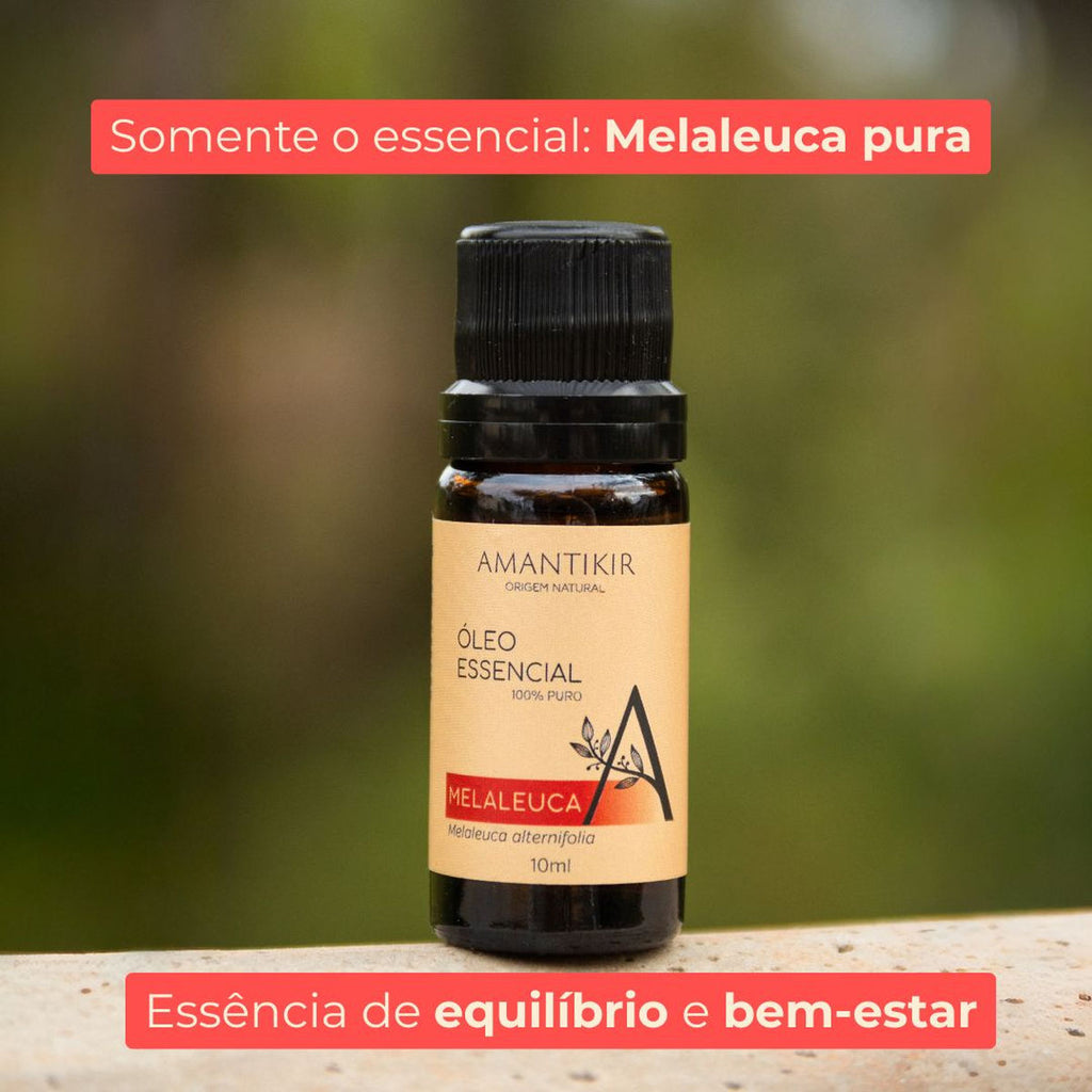 Óleo Essencial de Melaleuca (Tea Tree) Amantikir 10ml