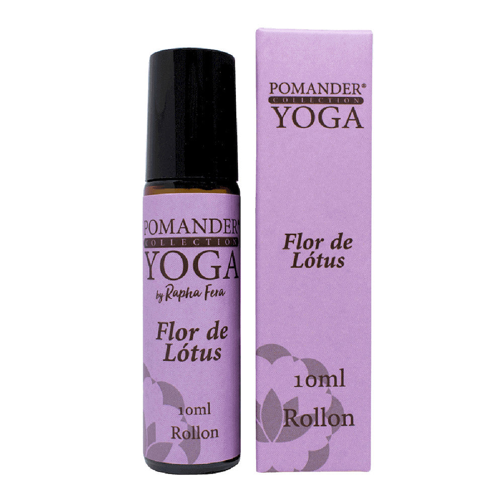 Kit Pomander Yoga - Surya Namaskar Spray 100ml + Roll-on Flor de Lótus
