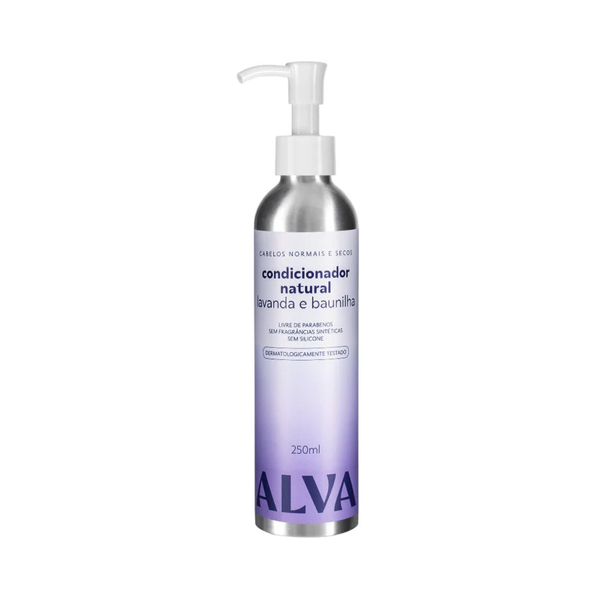 Condicionador Cabelos Normais e Secos Lavanda e Baunilha Vegano 250ml Alva