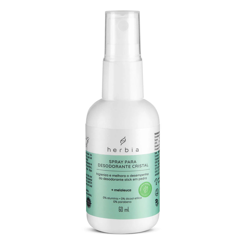 Spray para Desodorante Cristal Herbia 60mL