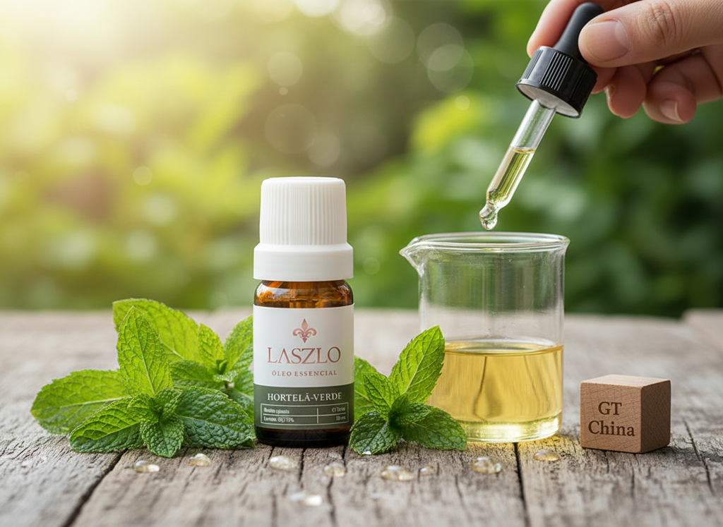 Óleo Essencial Hortelã-Verde GT China Laszlo 10ml