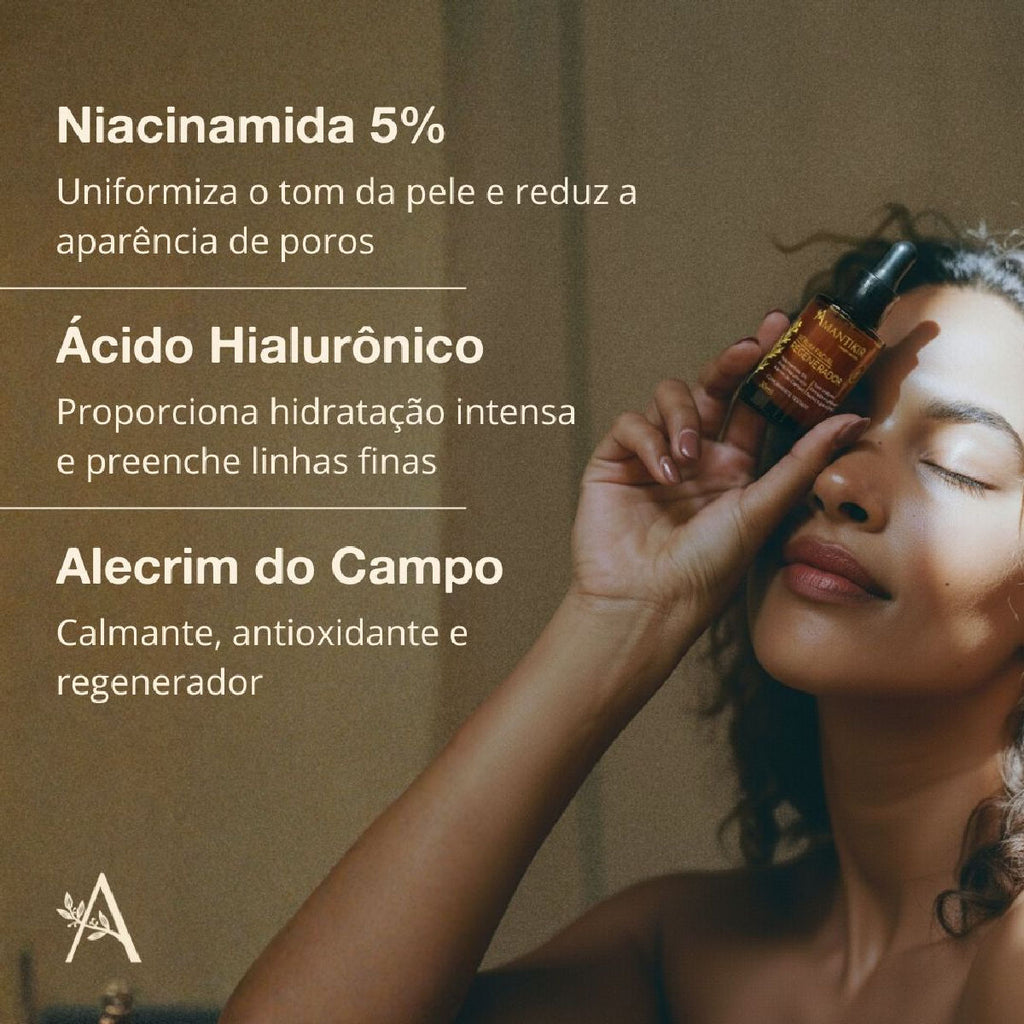 Sérum Facial Regenerador 30ml Amantikir