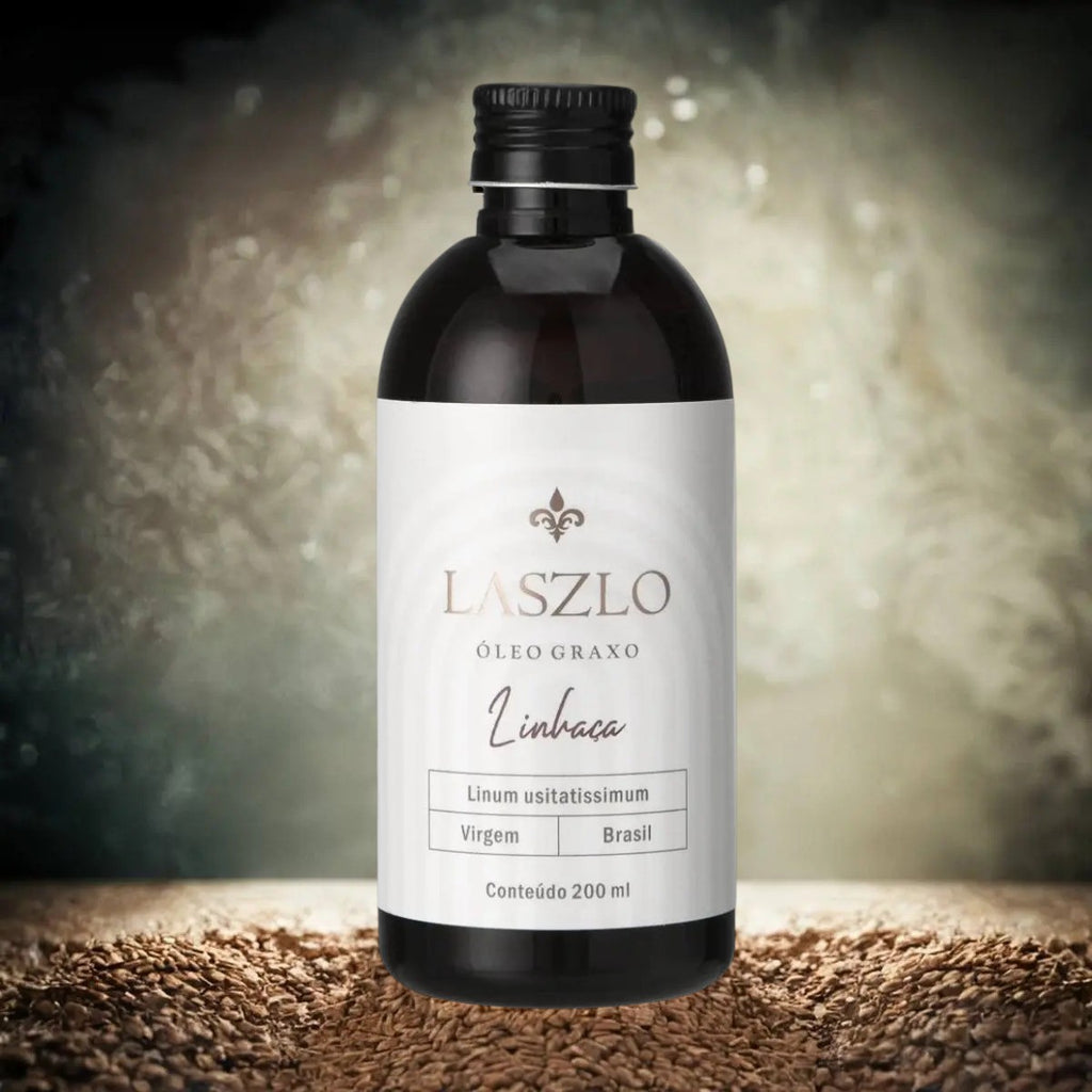 Óleo Vegetal Graxo de Linhaça Extravirgem Laszlo 200ml