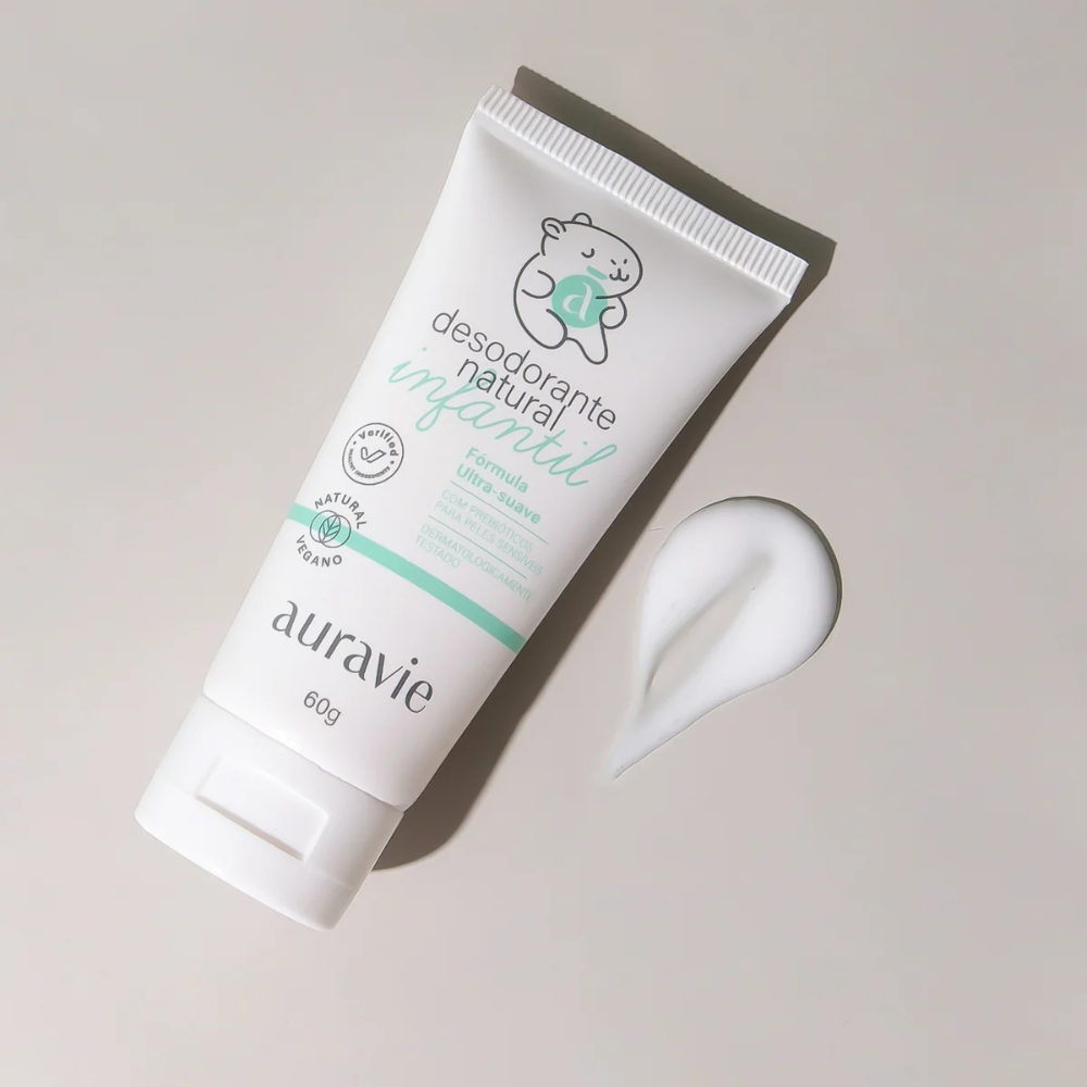 Desodorante em creme infantil - 60g Auravie