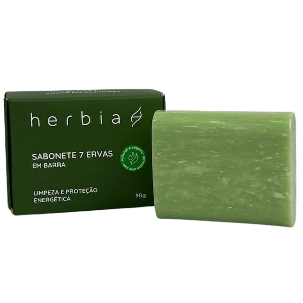 Sabonete 7 Ervas em Barra Herbia 90g