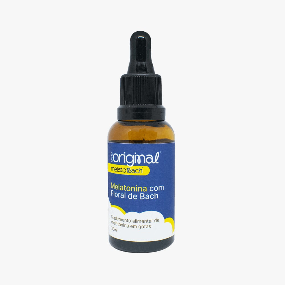 MelatoBach – Melatonina com Florais de Bach (30ml)